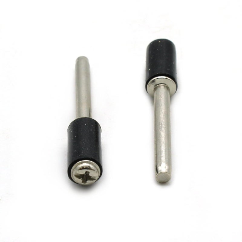 T-MAX 10 pc 1/4 Inch Rubber Mandrel Sand Drum Holder 1/8 Inch Shank for Dremel Rotary Tools - Image 2